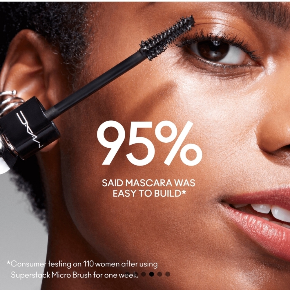 NIB MAC Cosmetics MAC Stack Micro Mascara - Picture 3 of 5